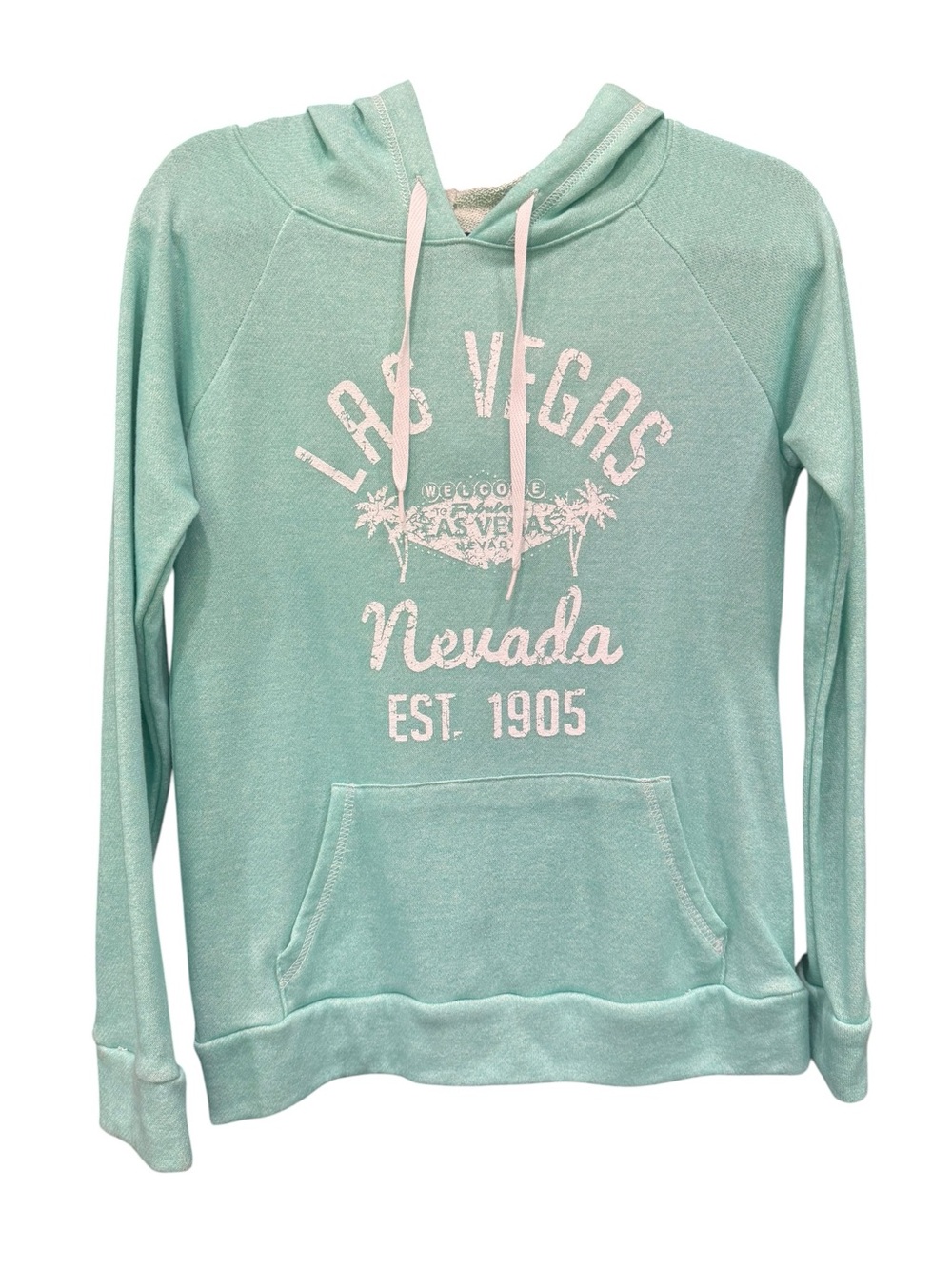 Las Vegas Nevada Mint Green Pullover Hoodie‎
